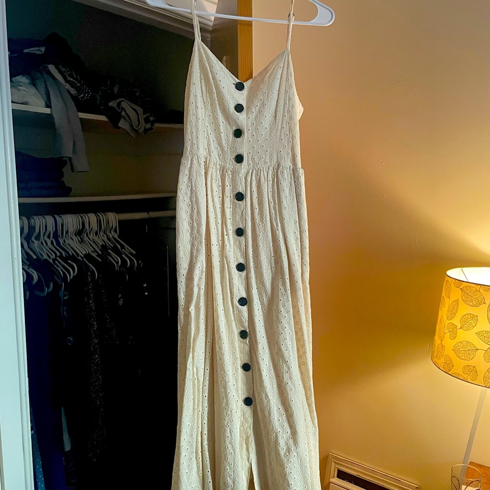 Button-down summer dress